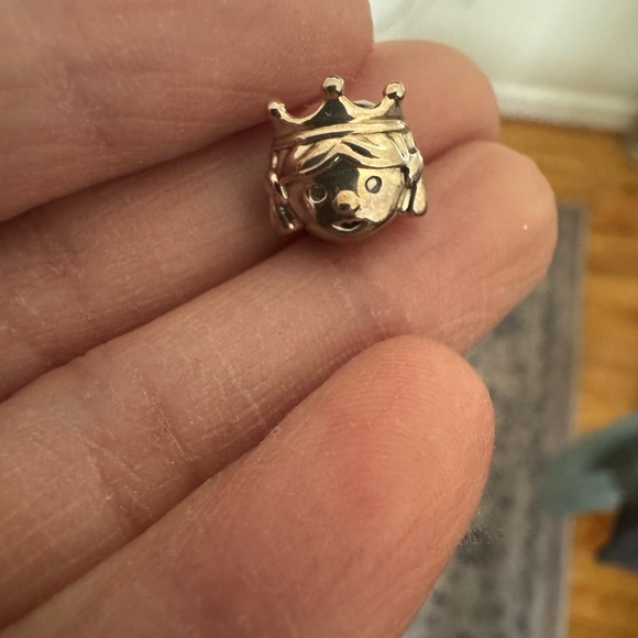 Children’s Pandora Silver Charm Bracelet w/Charms - Picture 6 of 10